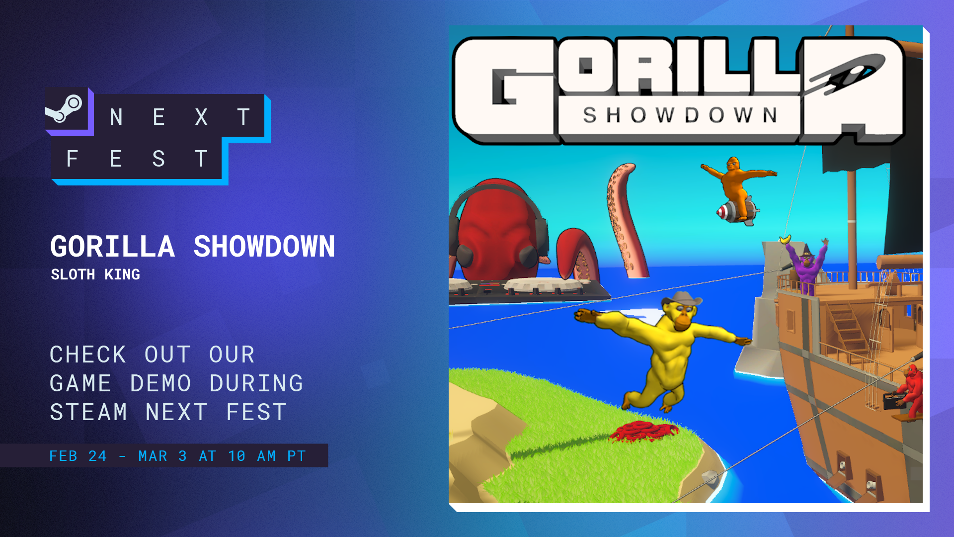 Gorilla Showdown Next Fest Image
